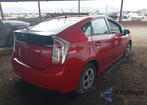 2014 Toyota Prius from USA, damaged, VIN JTDKN3DU8E1765449